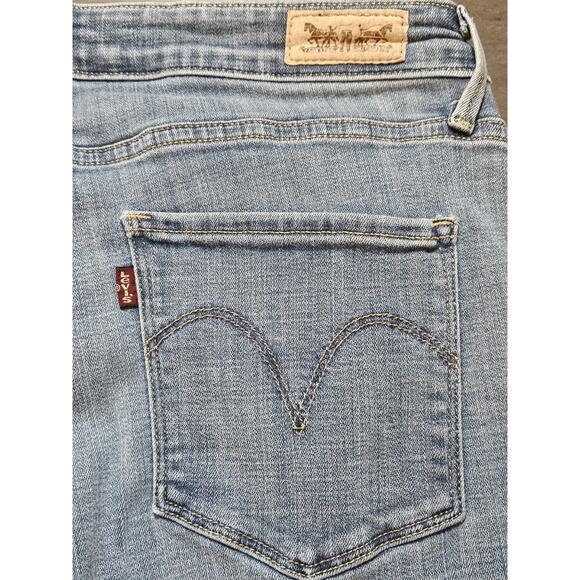 Levi's Mid Rise Skinny Women's Size 12 Denim Jeans Medium Wash - Picture 3 of 10
